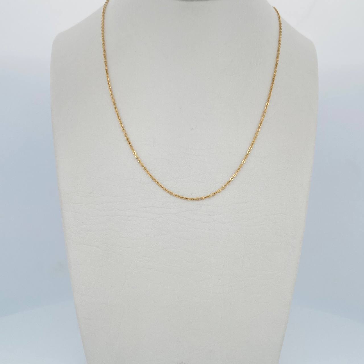 Classic Link Chain 1.05gr / 42.4cm / +3 18K Gold &