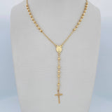 Miraculous Virgin Rosary 5.6gr / 51.6cm (20.3in) / 18K Gold $