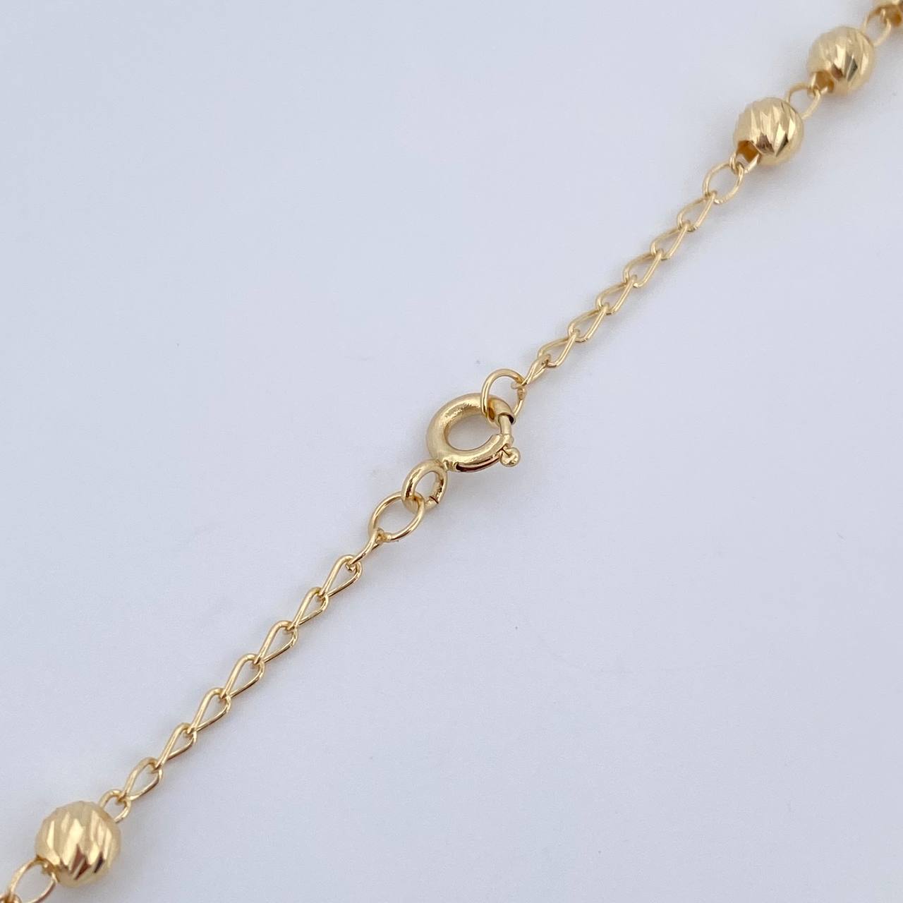 Miraculous Virgin Rosary 9.65gr / 22.4in / 18K Gold $