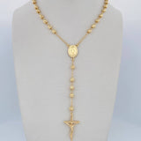 Miraculous Virgin Rosary 12.5gr / 24.4in / 18K Gold $
