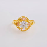 Anillo Solitario Aura Vintage 1.9 g / T6 3/4 Oro Amarillo 18K