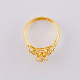 Aura Vintage Solitaire Ring 1.9 g / T7 Yellow Gold 18K