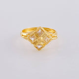 Imperial Rhombus Ring 1.8 g / T9 Yellow Gold 18K