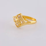 Imperial Rhombus Ring 1.8 g / T9 Yellow Gold 18K