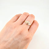 Anillo Rombo Imperial 1.85 g / T8 Oro Amarillo 18K