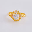 Aura Vintage Solitaire Ring 2 g / T9 Yellow Gold 18K