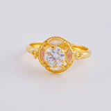 Aura Vintage Solitaire Ring 2 g / T9 Yellow Gold 18K
