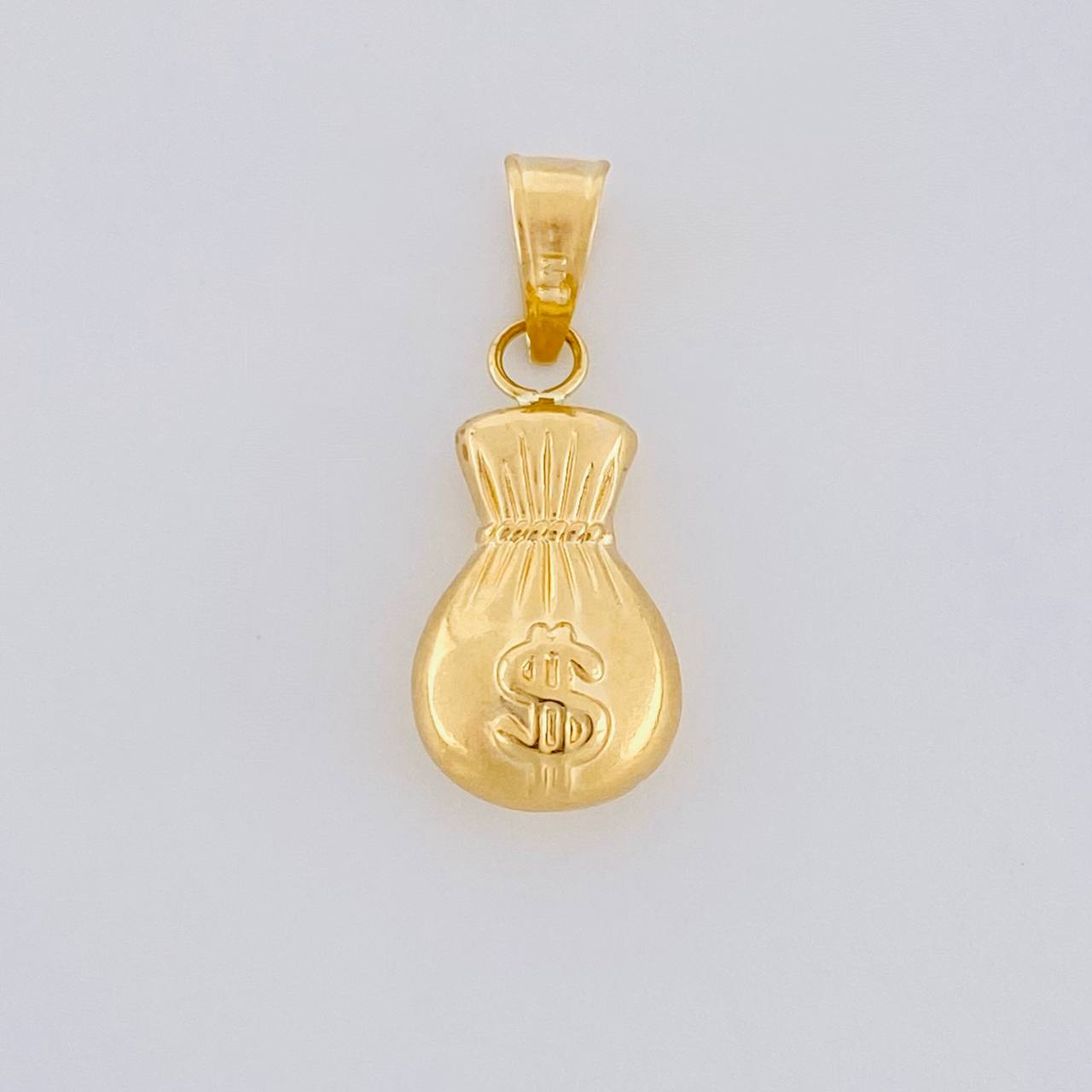 Pendant Money Bag 0.7 g / 3/4 in Yellow Gold 18K