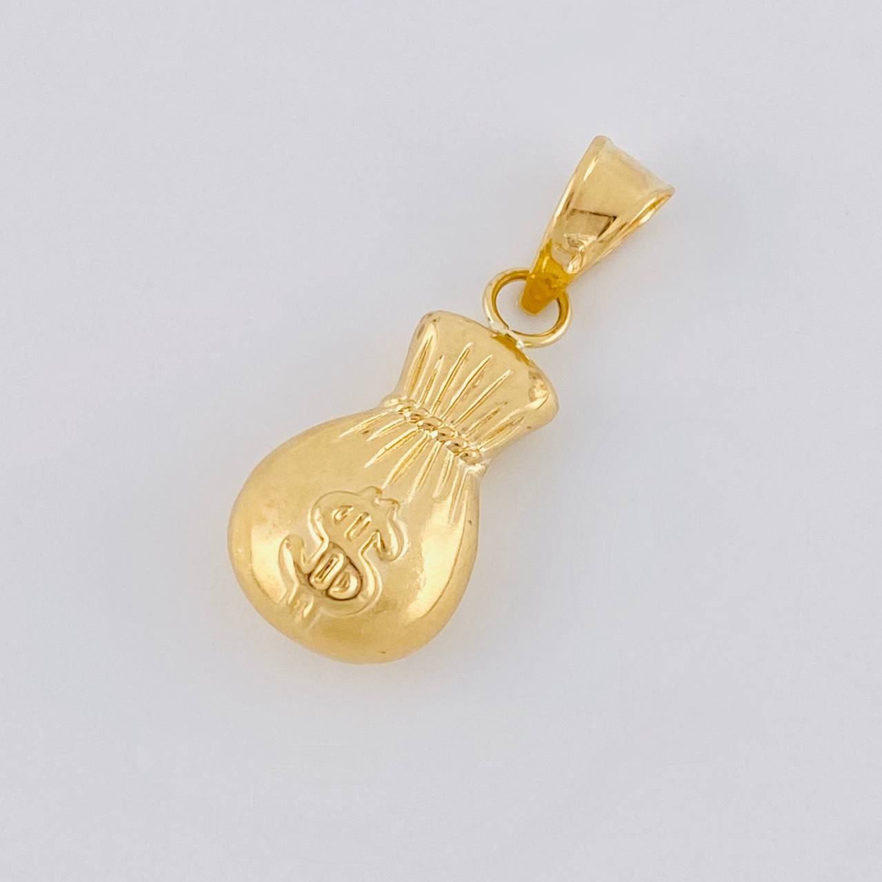 Pendant Money Bag 0.7 g / 3/4 in Yellow Gold 18K