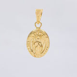 Dije San Rafael 0.55 g / 3/4 in Oro Amarillo 18K