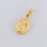 Dije San Rafael 0.55 g / 3/4 in Oro Amarillo 18K