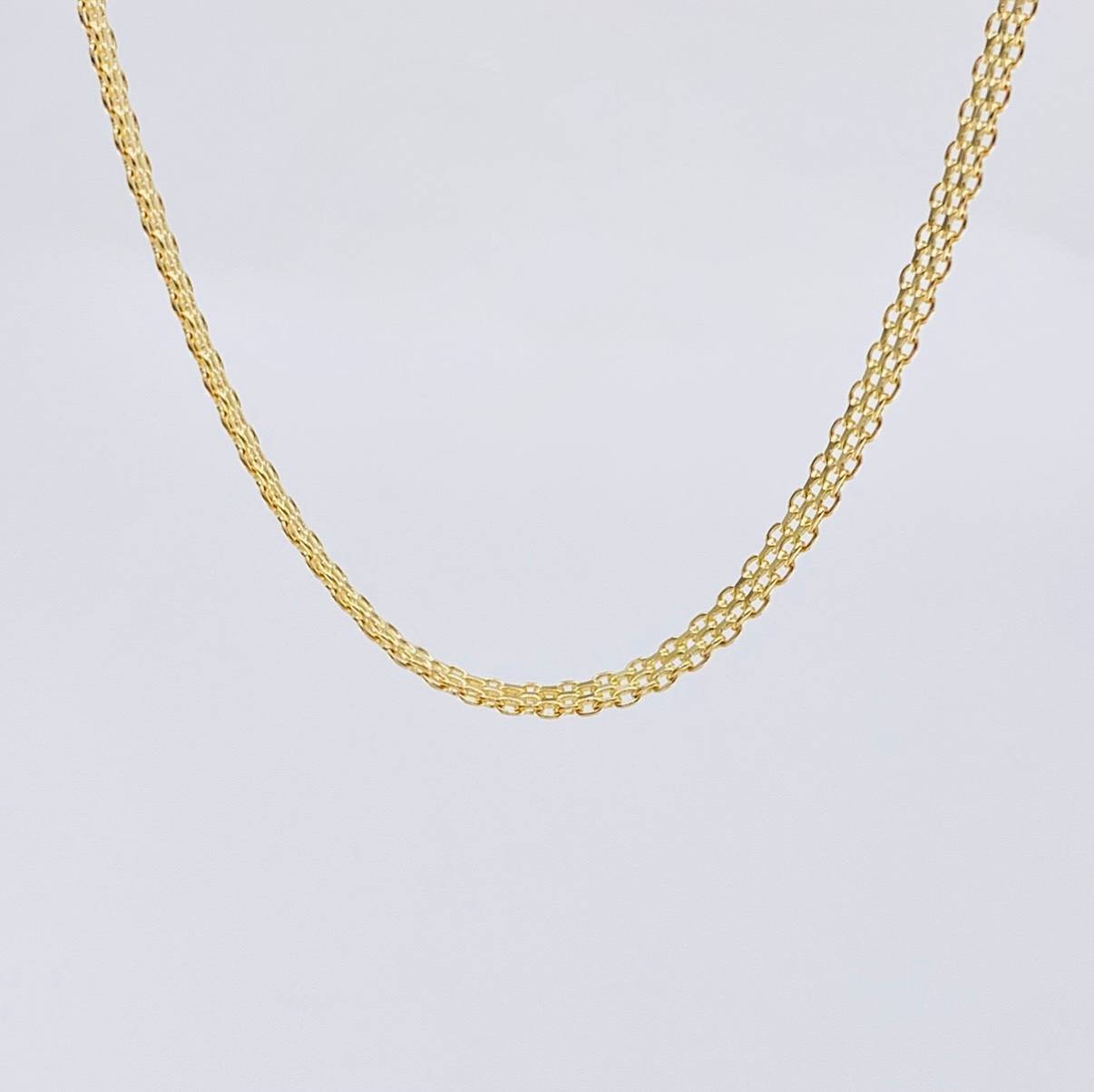 Cadena China 14.4g / 24 in / 6.8mm Oro Amarillo 18K