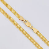 Cadena China 14.4g / 24 in / 6.8mm Oro Amarillo 18K