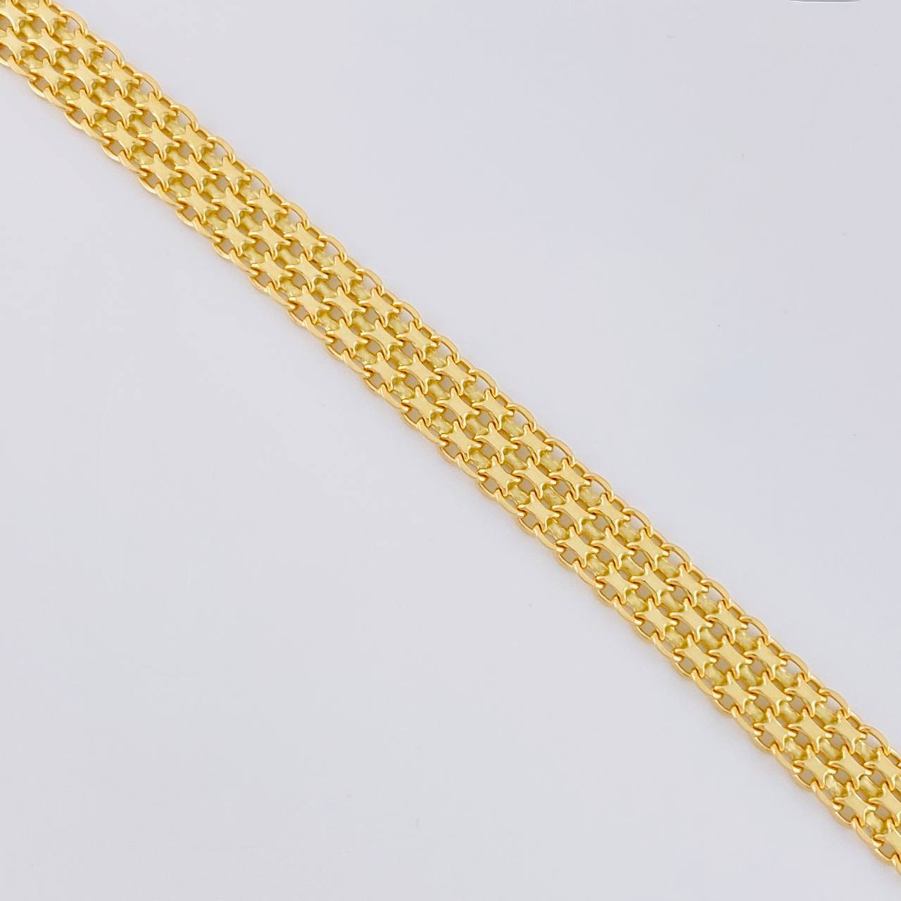 Cadena China 14.4g / 24 in / 6.8mm Oro Amarillo 18K