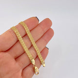 Cadena China 14.4g / 24 in / 6.8mm Oro Amarillo 18K