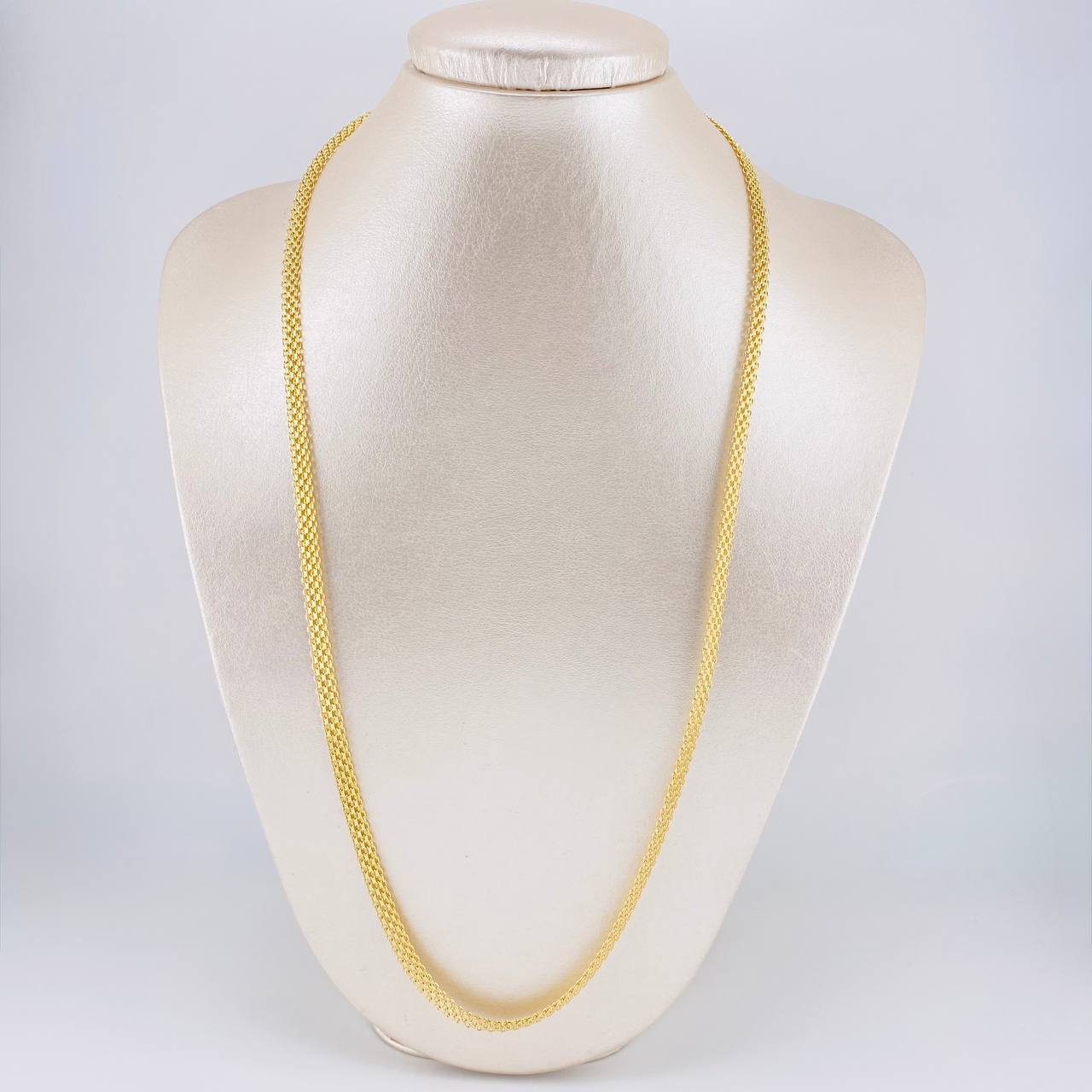 Cadena China 14.4g / 24 in / 6.8mm Oro Amarillo 18K