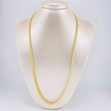 Cadena China 14.4g / 24 in / 6.8mm Oro Amarillo 18K