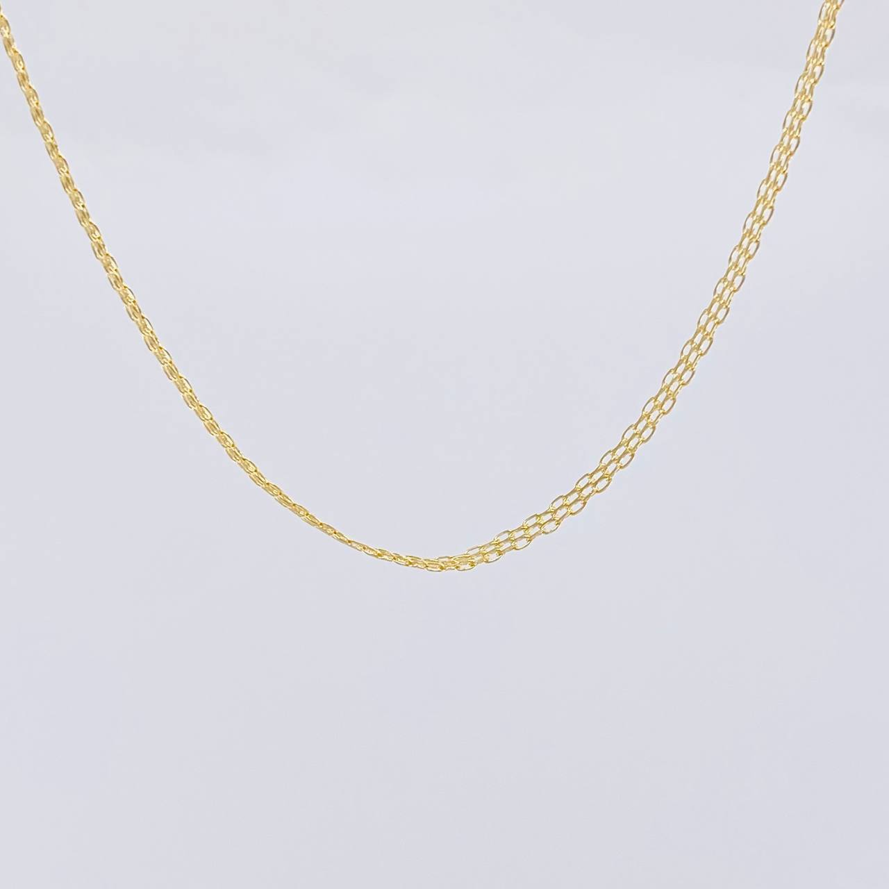 Cadena China 4.65 g / 45.2 cm / 3.6 mm Oro Amarillo 18K