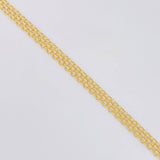 Cadena China 4.65 g / 17 3/4 in / 3.6 mm Oro Amarillo 18K