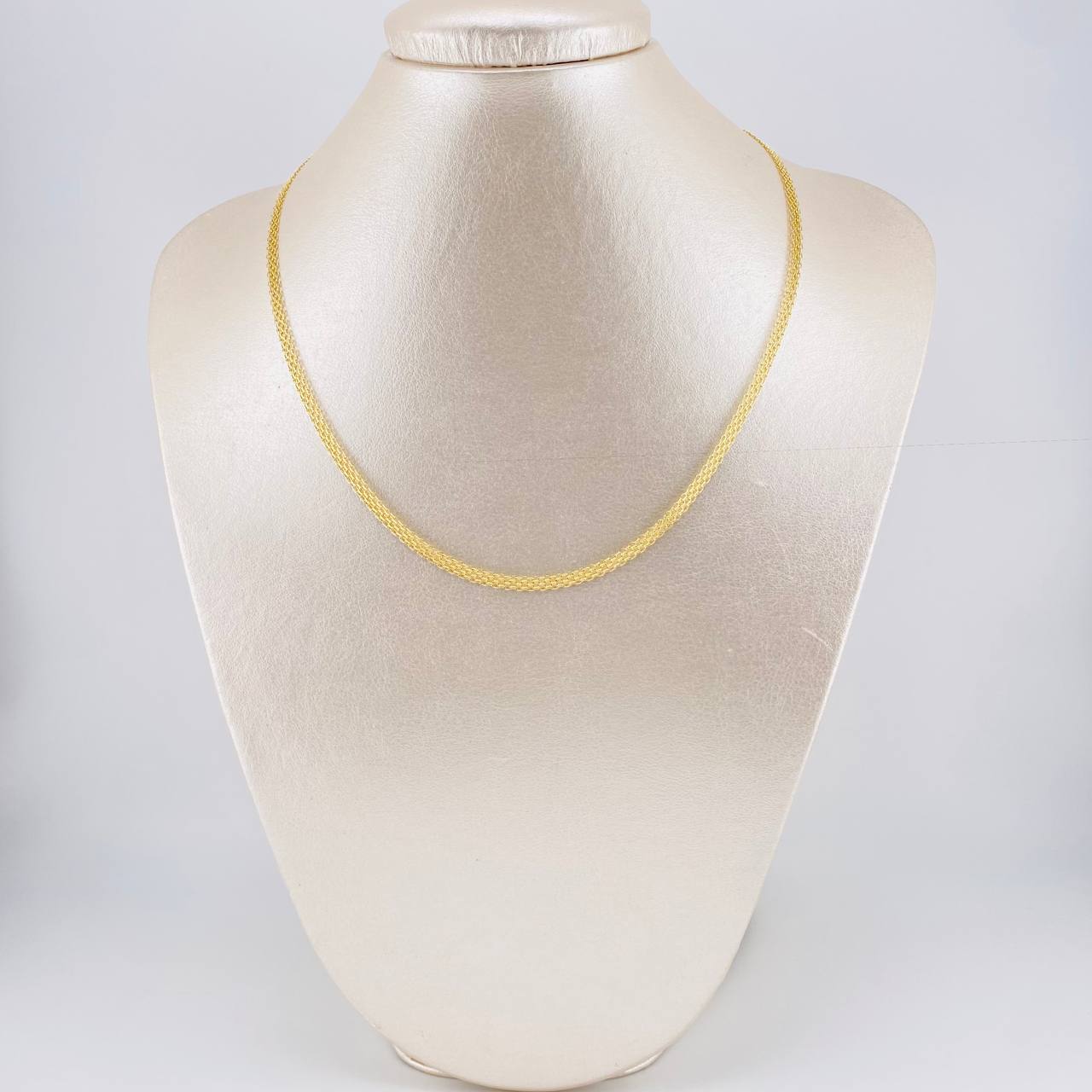 Cadena China 4.65 g / 17 3/4 in / 3.6 mm Oro Amarillo 18K