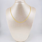 Cadena China 4.65 g / 17 3/4 in / 3.6 mm Oro Amarillo 18K