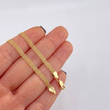 Cadena China 4.65 g / 17 3/4 in / 3.6 mm Oro Amarillo 18K