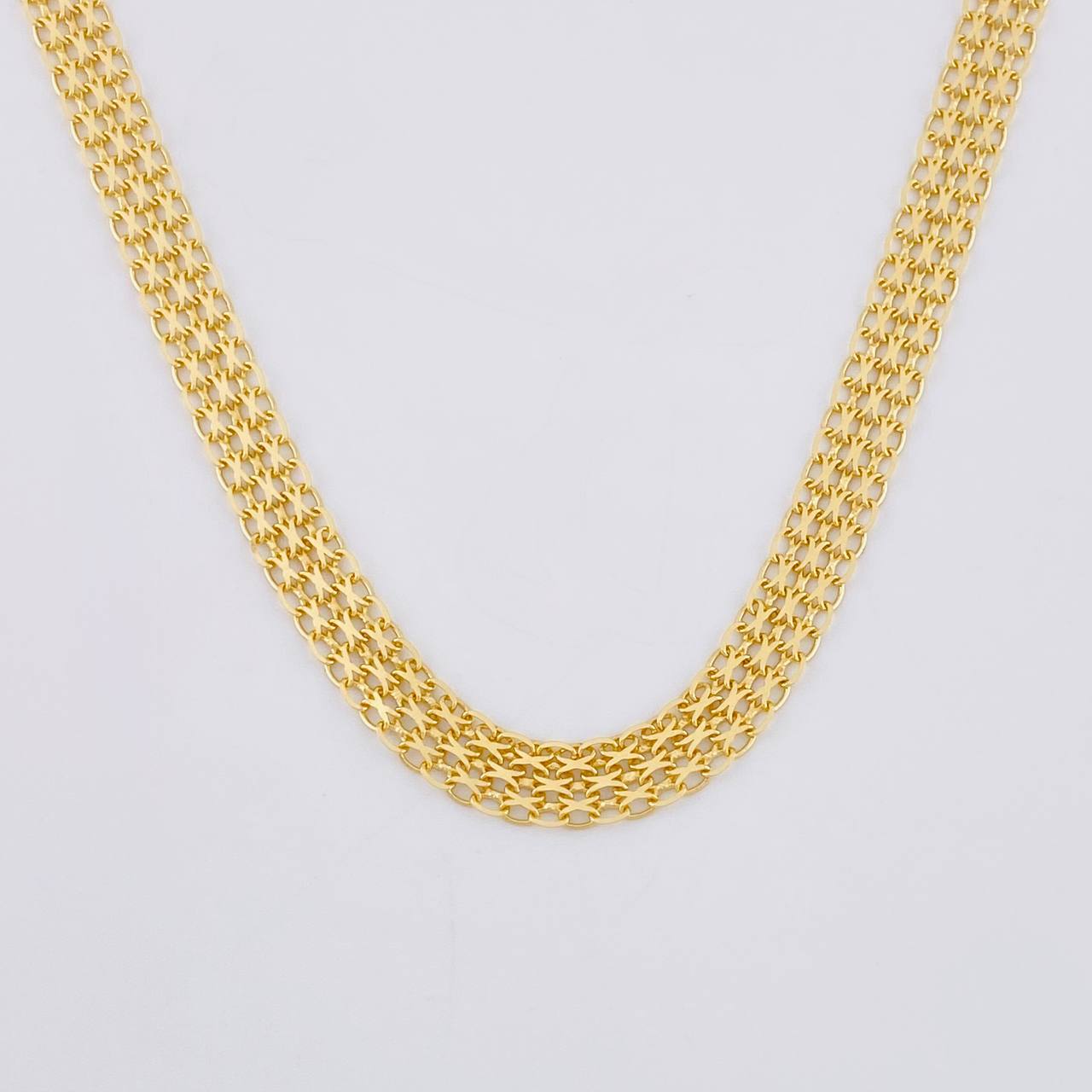 Bismark Chain 6.45 g / 19 3/4 in / 4.3 mm Yellow Gold 18K
