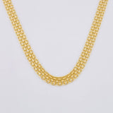 Bismark Chain 6.45 g / 19 3/4 in / 4.3 mm Yellow Gold 18K