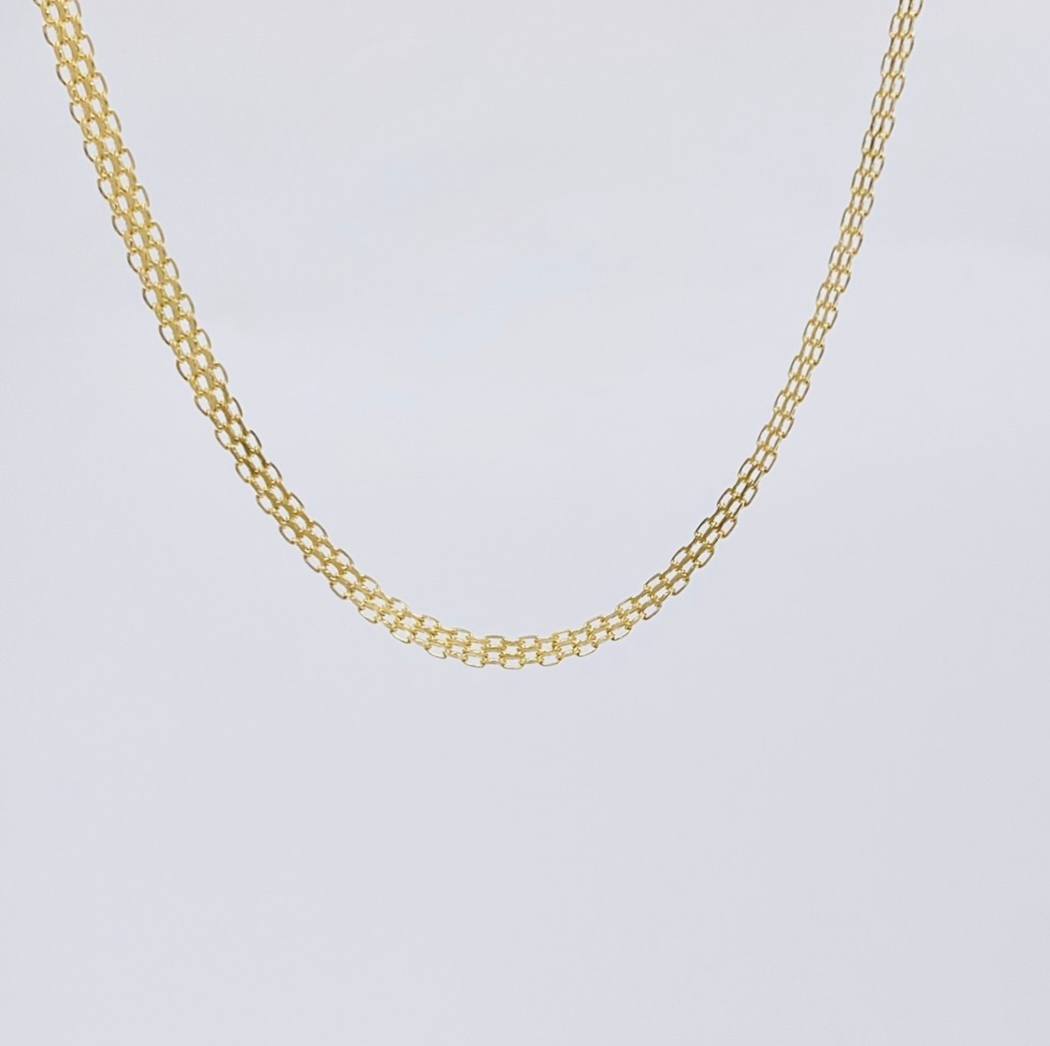 Bismark Chain 6.45 g / 19 3/4 in / 4.3 mm Yellow Gold 18K