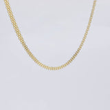 Cadena China 6.45 g / 50.1 cm / 4.3 mm Oro Amarillo 18K