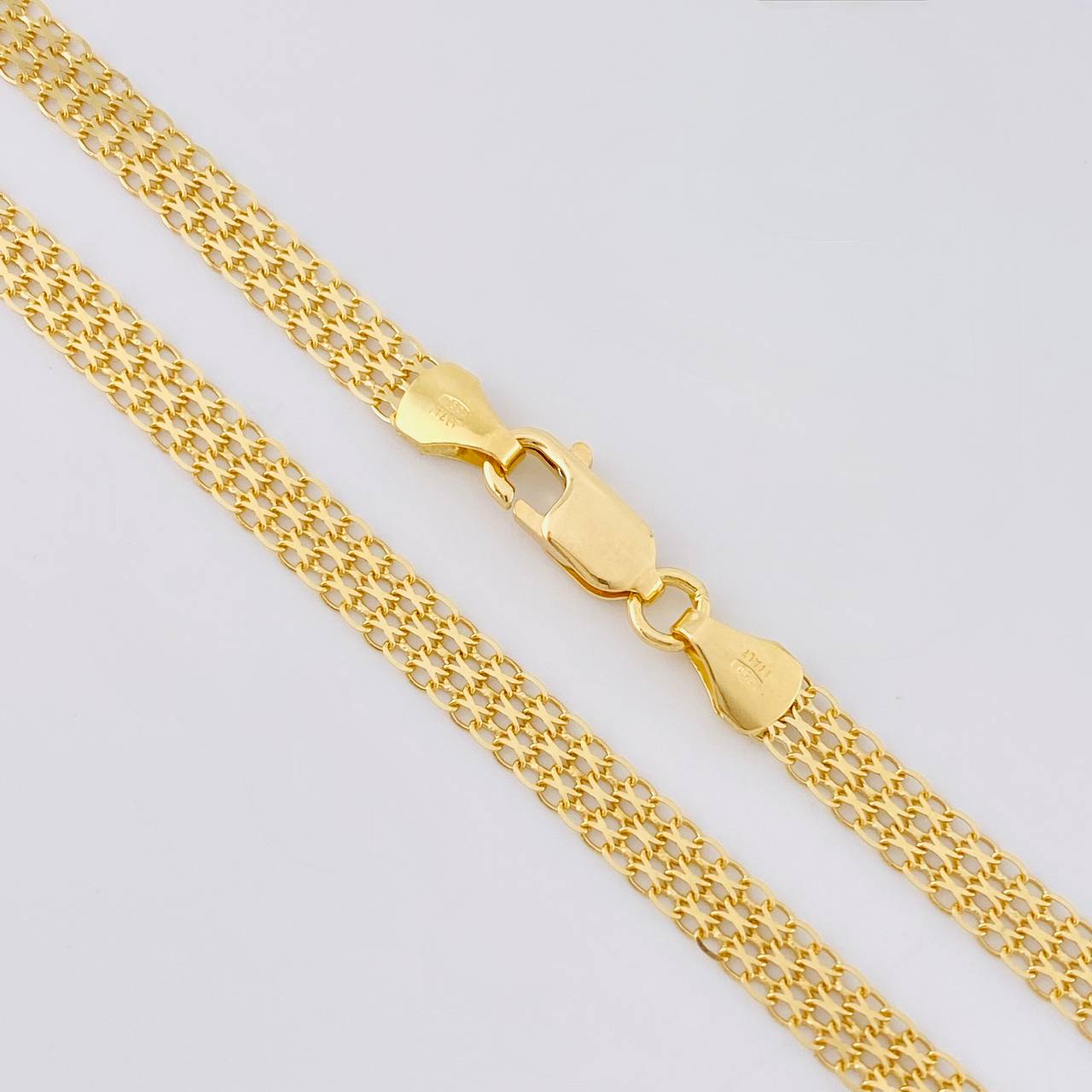 Bismark Chain 6.45 g / 19 3/4 in / 4.3 mm Yellow Gold 18K