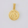 Dije San Benito 0.55 g / 3/4 in Oro Amarillo 18K
