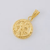 Dije San Benito 0.55 g / 3/4 in Oro Amarillo 18K