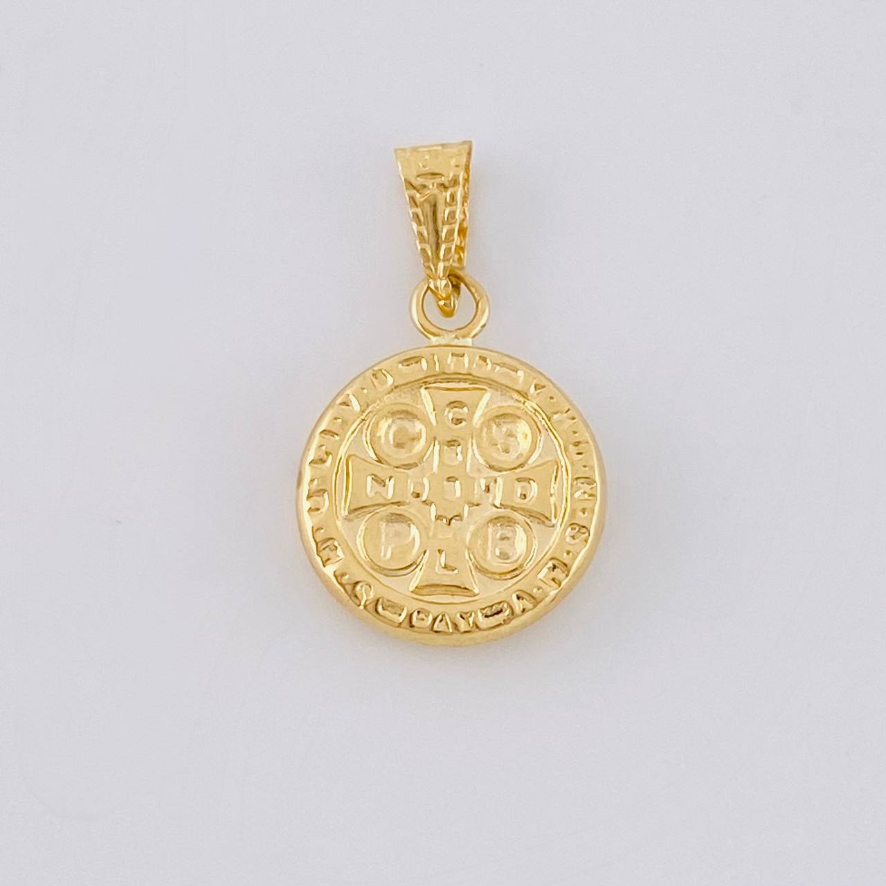 Dije San Benito 0.55 g / 3/4 in Oro Amarillo 18K