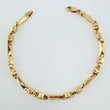 Pulso Rustico Español 6.4gr / 8 1/4 in / 3.7mm Oro Amarillo 18K ©