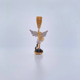 Pendant San Miguel Arcangel 5.05gr / 3.7cm / Tres Oros 18K $