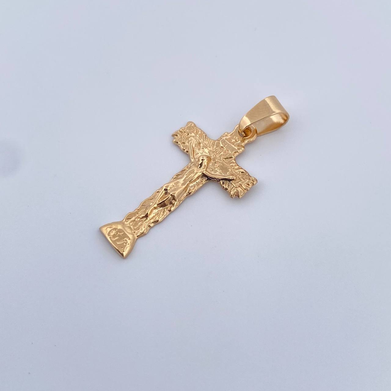 Dije Cruz Cristo 1.75gr / 3.2cm / Oro Amarillo 18K &