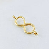 Infinity Charm 0.4gr / 1 in / 18K Gold