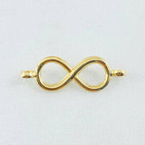Infinity Charm 0.4gr / 1 in / 18K Gold