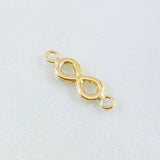 Charm Infinity 0.6gr / 1/4 in / 18K Gold