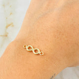 Charm Infinity 0.6gr / 1/4 in / 18K Gold