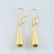 Candongas Lagrima 1gr / 1 1/4 in / Oro Amarillo 18K
