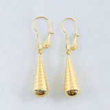 Candongas Lagrima 1gr / 1 1/4 in / Oro Amarillo 18K