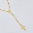 Miraculous Virgin Rosary Diamond Cut 7.4 g / 18 3/4 in / 3 mm - 4 mm 18K Yellow Gold