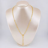 Rosario Virgen Guadalupe Diamantado 7.05 g / 19 3/4 in / 3 mm - 4 mm Oro Amarillo 18K
