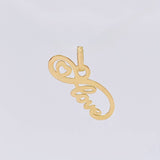 Dije Love Infinito 0.5 g / 1/2 in Oro Amarillo 18K