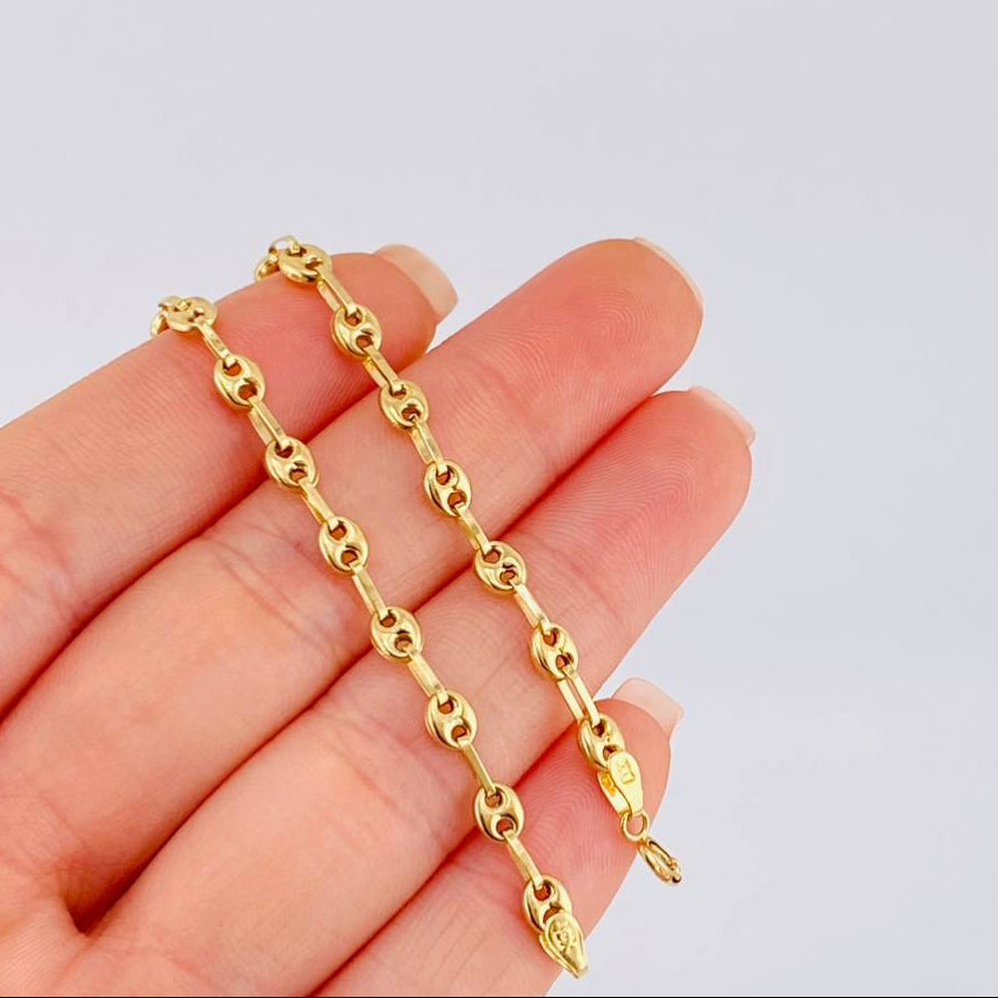 Bracelet Gc 2.45 g / 7 1/2 in / 3.9 mm Yellow Gold 18K