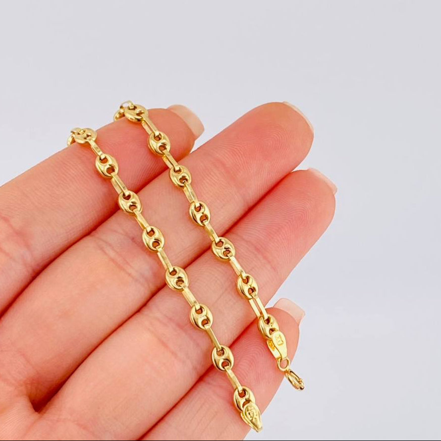 Pulso Gc 2.7 g / 7 3/4 in / 3.9 mm Oro Amarillo 18K
