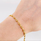 Pulso Gc 2.45 g / 7 1/2 in / 4 mm Oro Amarillo 18K