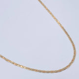 Flat Mariner Chain 1.95gr / 50cm / +3 18K Gold &
